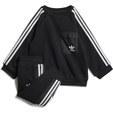 adidas Originals Black Crew Sweat Set