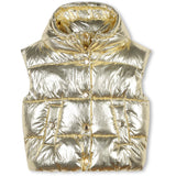 Marc Jacobs New Gold Puffer Jacket Sleeveless