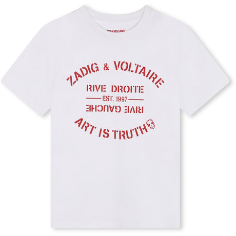 Zadig & Voltaire White Short Sleeves Tee-Shirt