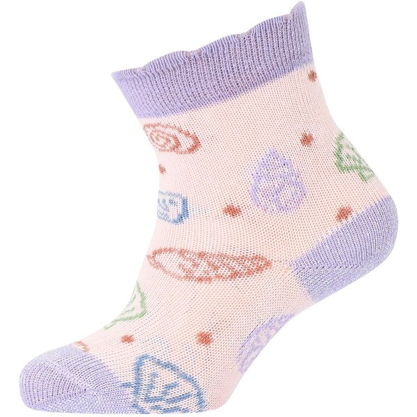 MELTON Shells Socks Crystal Pink