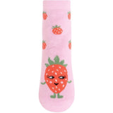 MELTON Strawberry Anti-Slip Socks Pink Nectar 2