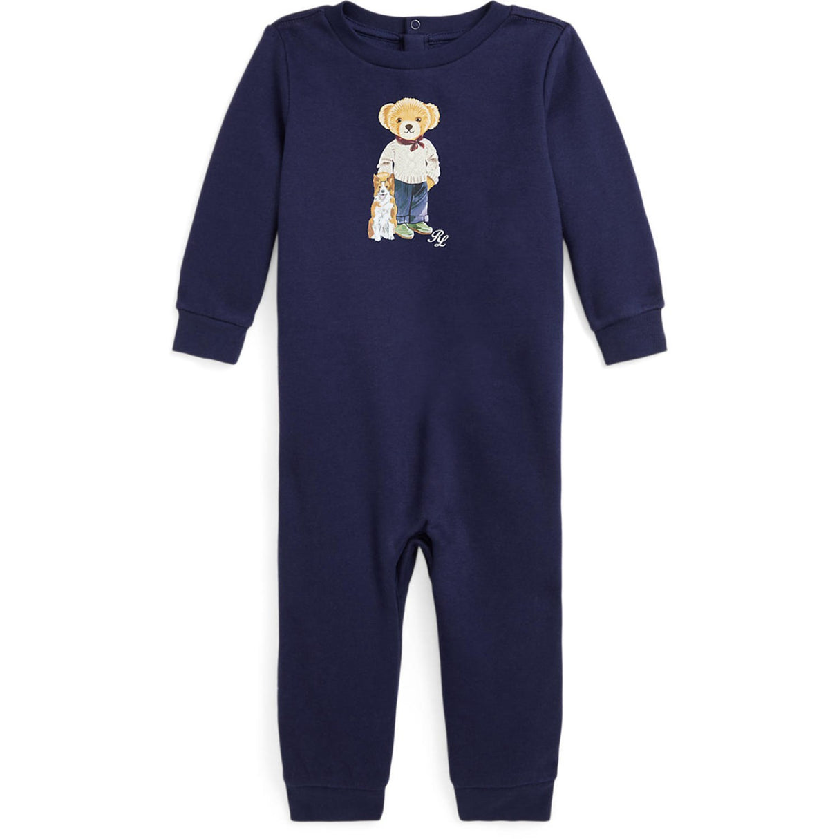 Ralph Lauren Baby Refined Navy w. Boy Bear Bear Full suit