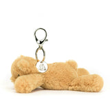 Jellycat Smudge Bear Bag Charm 16 cm 2