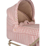 Konges Sløjd Powder Pink Check Doll Pram