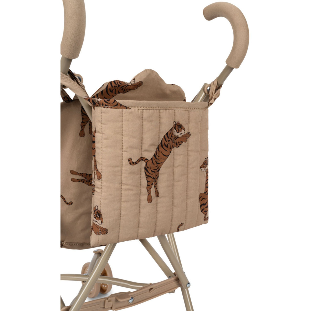 Konges Sløjd Tiger Oxford Tan Doll Stroller