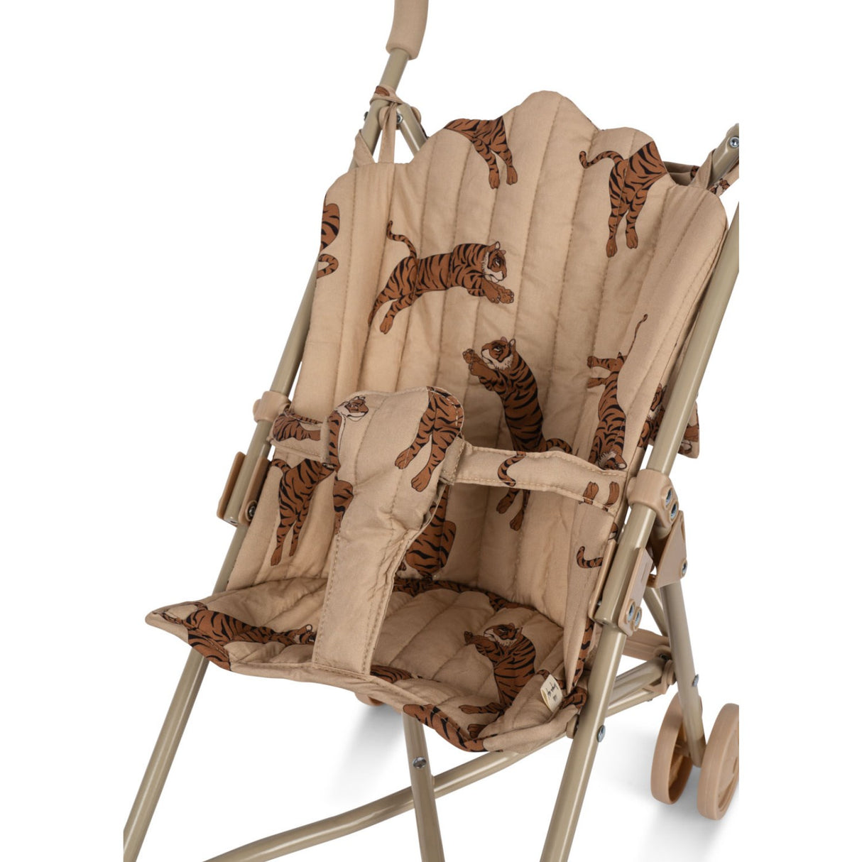 Konges Sløjd Tiger Oxford Tan Doll Stroller