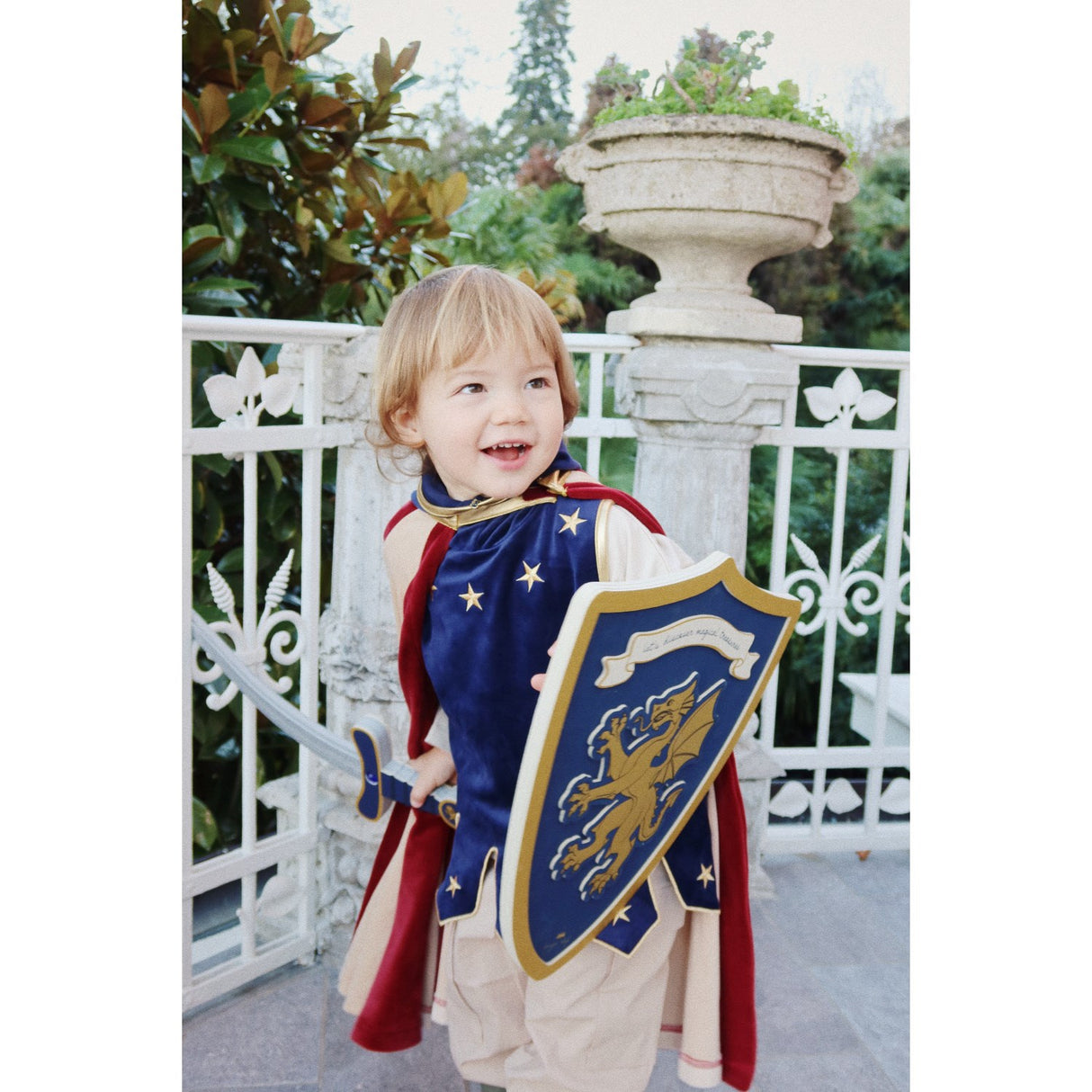 Konges Sløjd Midnight Navy Knight Sword And Shield