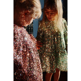 Konges Sløjd Green Lila Sequins Dress