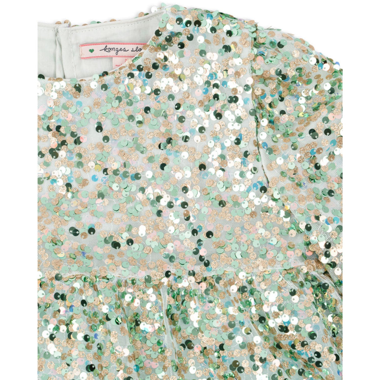 Konges Sløjd Green Lila Sequins Dress