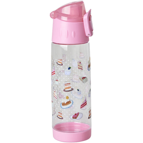 Rice Water Bottle Plastik Sweet Cake Print