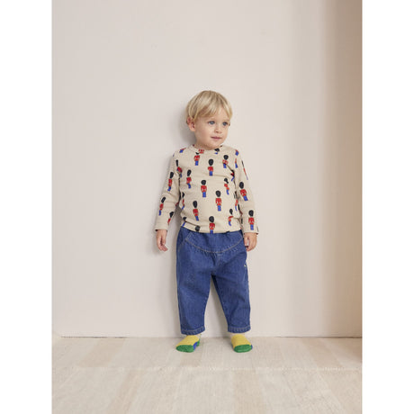 Bobo Choses Offwhite Little Tin Soldiers All Over Tight Blouse 2