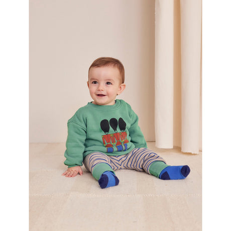 Bobo Choses Green Little Tin Soldiers Crewneck 2