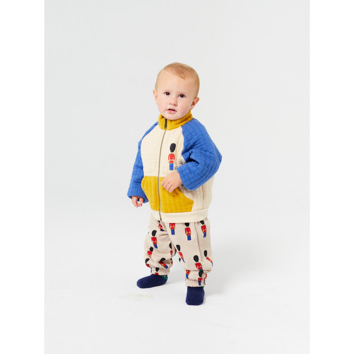 Bobo Choses Offwhite Little Tin Soldiers All Over JAndging Pants 5