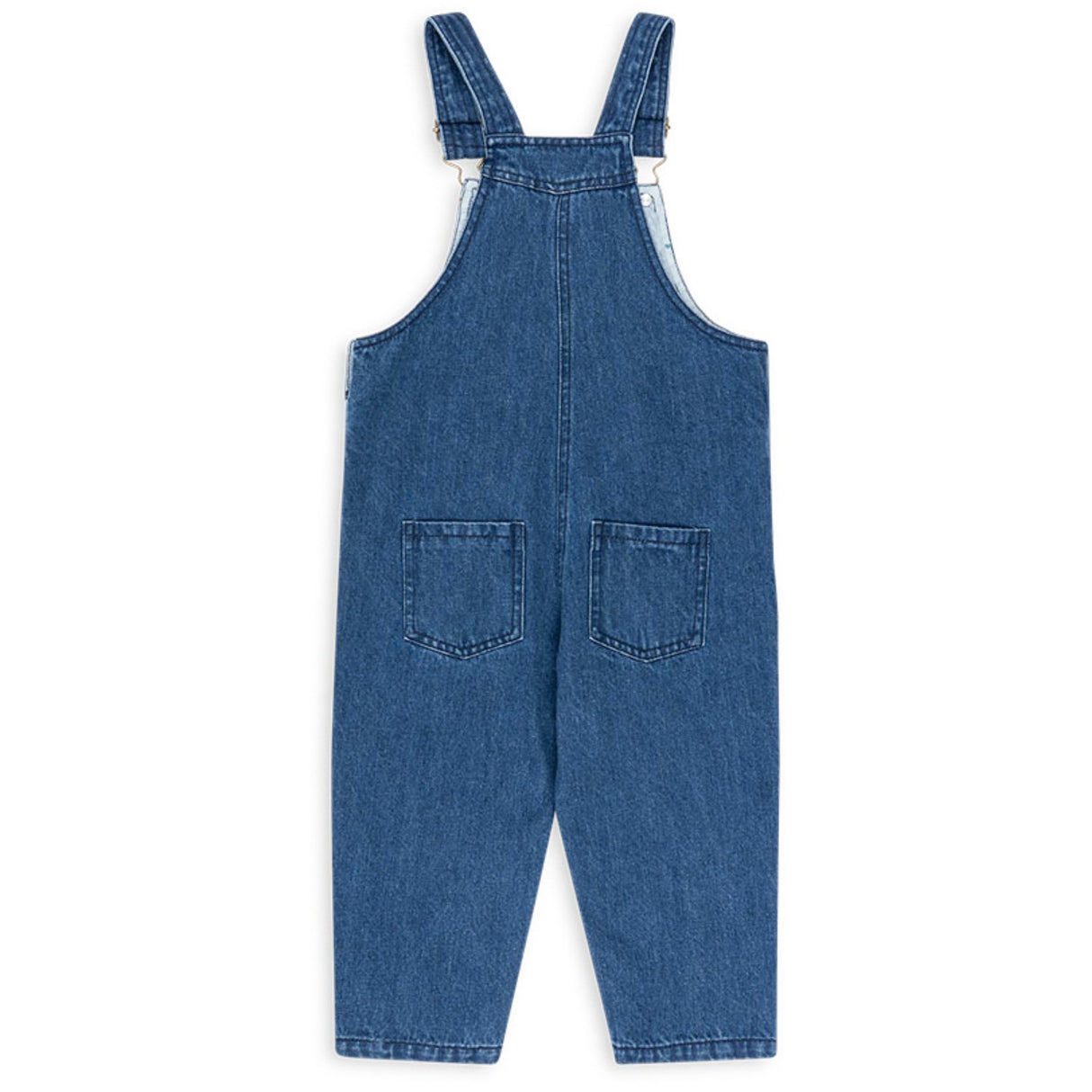 Konges Sløjd Denim Blue Cherry Magot Overalls Gots 3