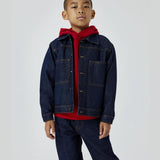 Name It Dark Blue Denim Unwashed Reese Denim Jacket