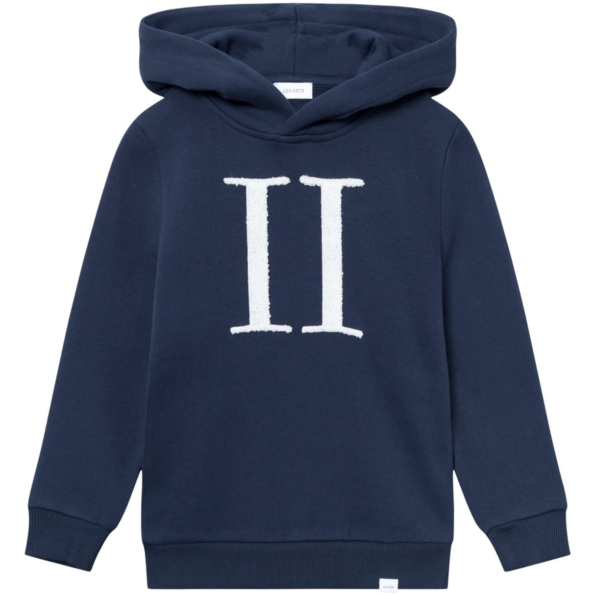 Les Deux Kids Dark Navy/Ivory Encore Bouclé Hoodie Kids