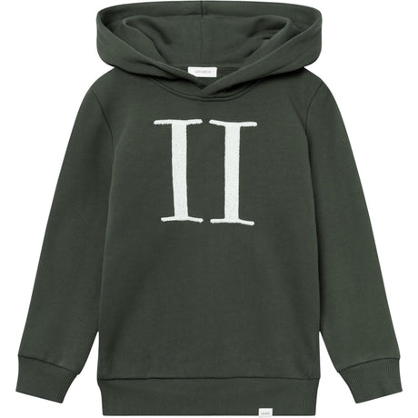 Les Deux Kids Forest Green/Ivory Encore Bouclé Hoodie Kids