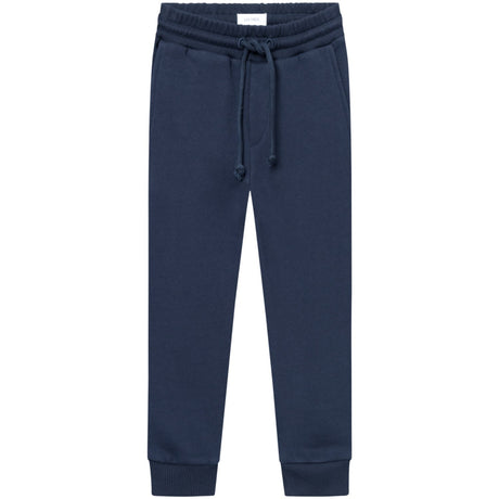 Les Deux Kids Dark Navy/Ivory Encore Boucle Sweatpants Kids