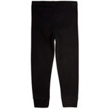 Mini Rodini Black Microfleece Pants 3