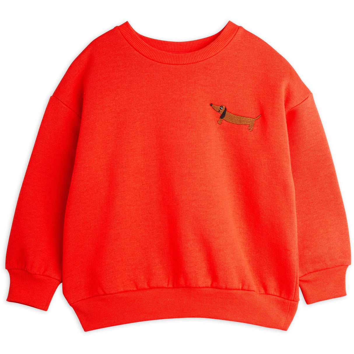 Mini Rodini Red DAnd Emb Sweatshirt