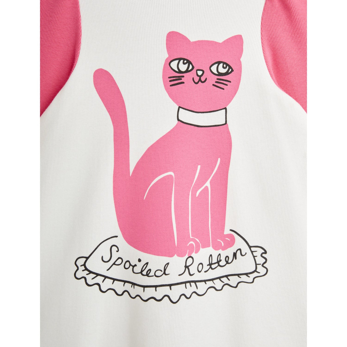 Mini Rodini White Cat Sp Dress 5