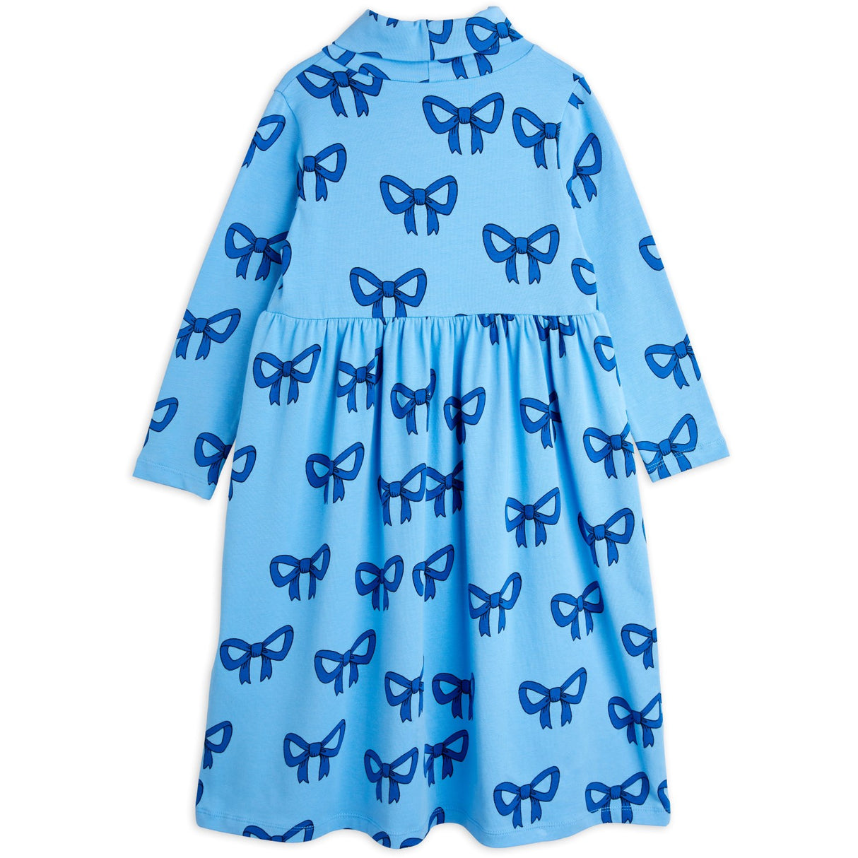 Mini Rodini Blue Bow Aop Dress 4