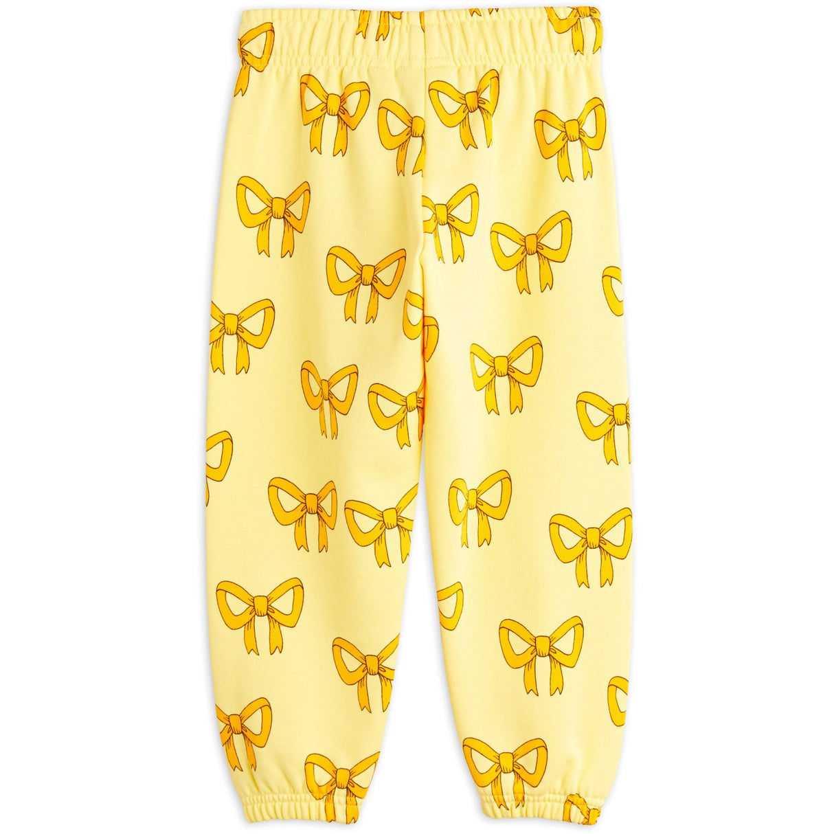 Mini Rodini Yellow Bow Aop Sweatpants 4