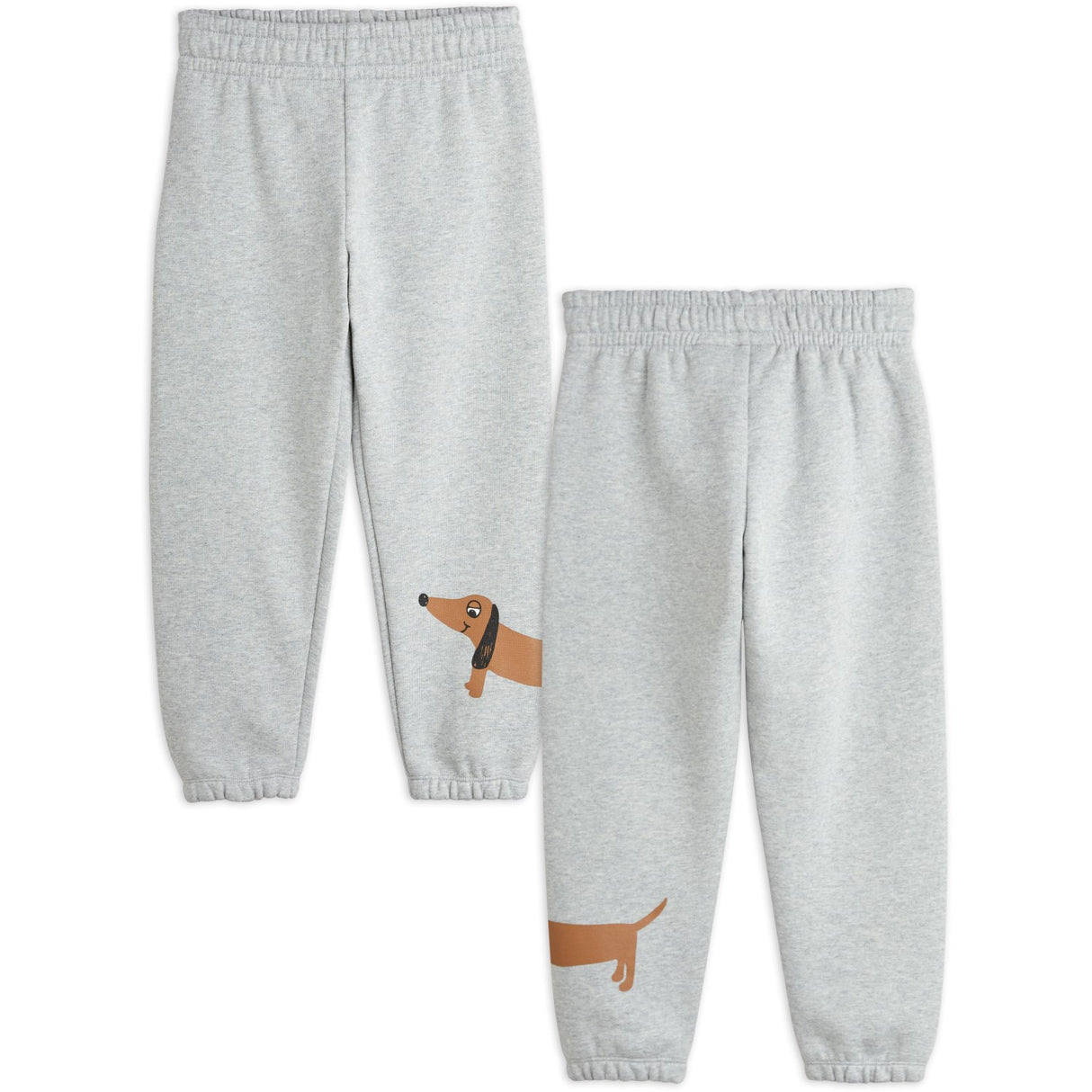 Mini Rodini Grey melange DAnd Sp Sweatpants 3