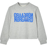 Mads Nørgaard Light Grey Melange Organic Sweat Talinka Sweatshirt