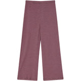 Mads Nørgaard Rosin/Carmine Rose 2x2 Cotton Stripe Verona Pants 3