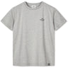 Mads Nørgaard Light Grey Melange Printed Tee Thorlino Tee