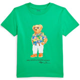 Polo Ralph Lauren Boy T-Shirt Bear Vineyard Green