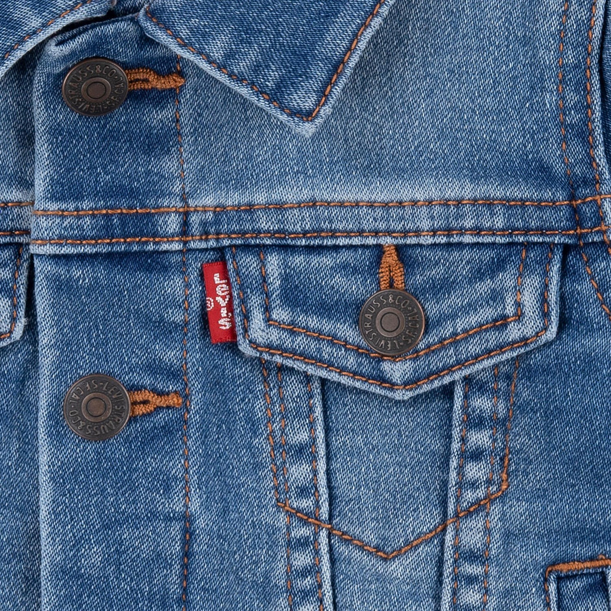 Levi's BLUE Trucker Jacket 3-Piece Set 5