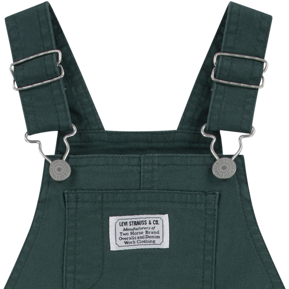 Levi's GREEN Carpenter Overalls 2