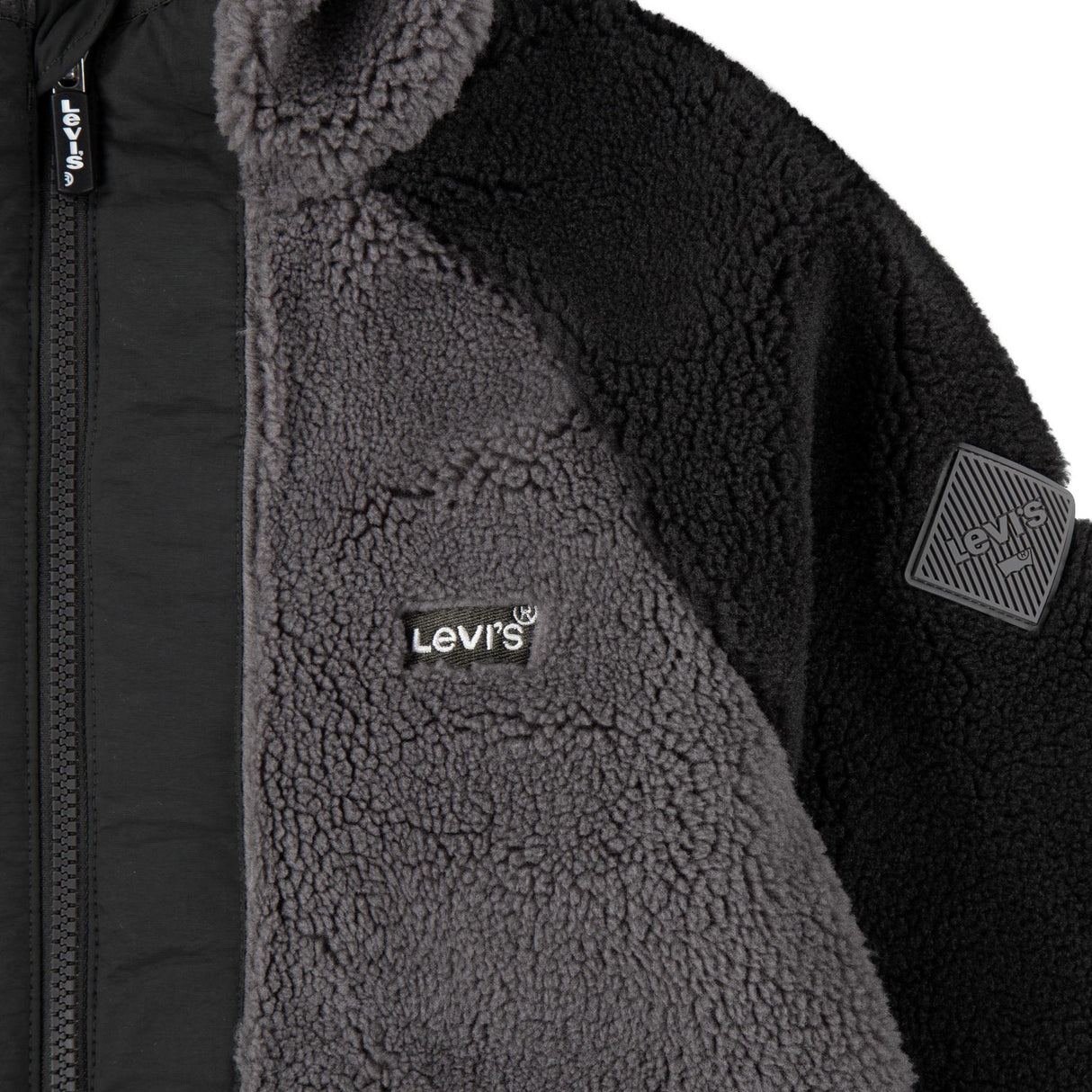 Levi's BLACK Sherpa Jacket 2