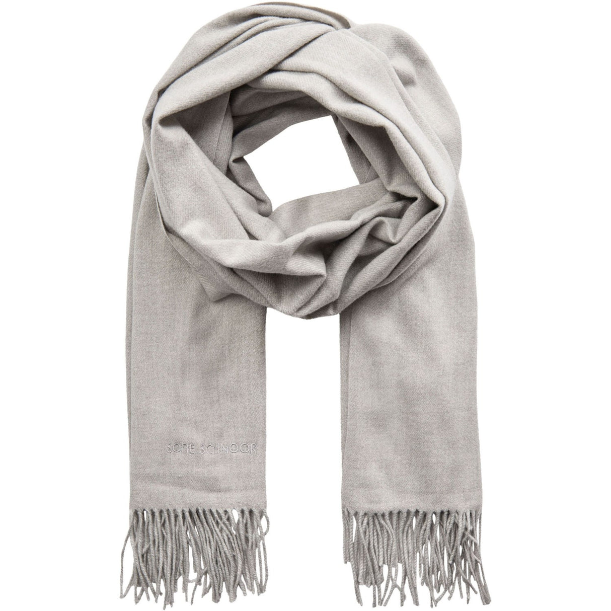 Sofie Schnoor Grey Melange Scarf