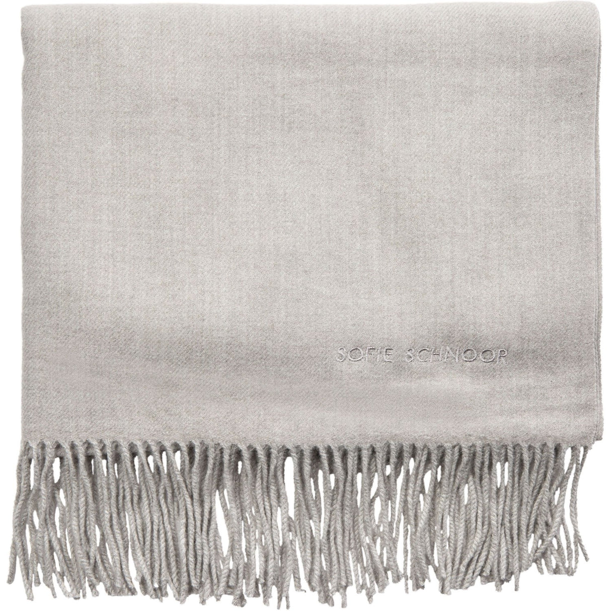 Sofie Schnoor Grey Melange Scarf