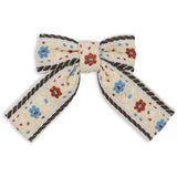 Konges Sløjd Beige/Black 4 Pack Bow Hair Clips