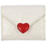 Konges Sløjd Cream Glitter Love Letter Wallet