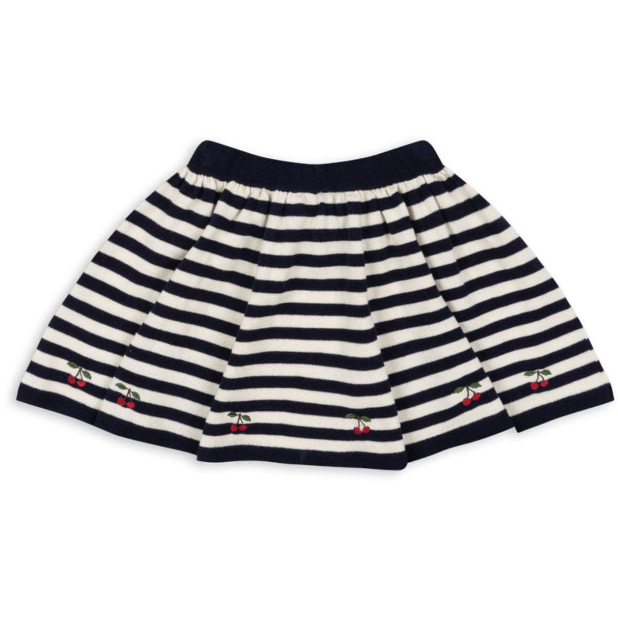 Konges Sløjd Navy Stripe Venton Knit Skirt Gots