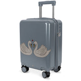 Konges Sløjd Swan Blue Travel Suitcase