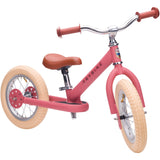 Trybike in steel, 2 wheels, Vintage Rose 3