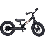 Trybike in steel, 2 wheels, Black