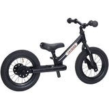 Trybike in steel, 2 wheels, Black