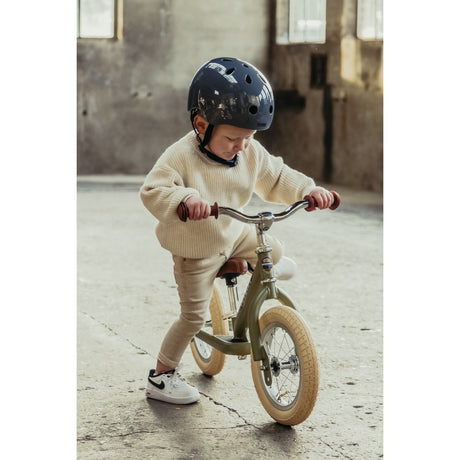 Trybike in steel, 2 wheels, Vintage Green 2