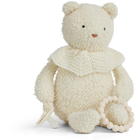 Smallstuff Off White Activity Bear Bouclé Merino Wool