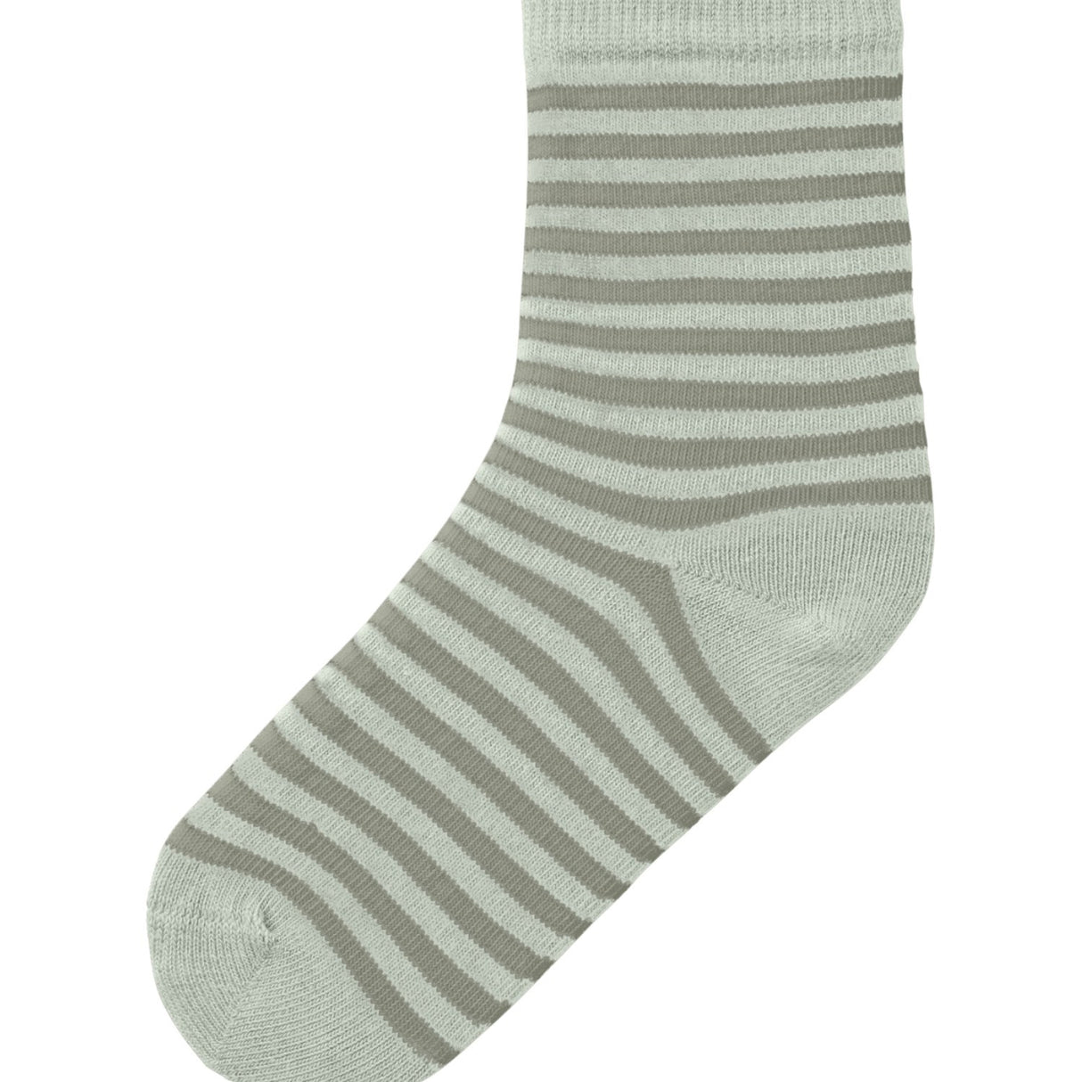 Lil'Atelier Green Tint Elove Stripe Socks