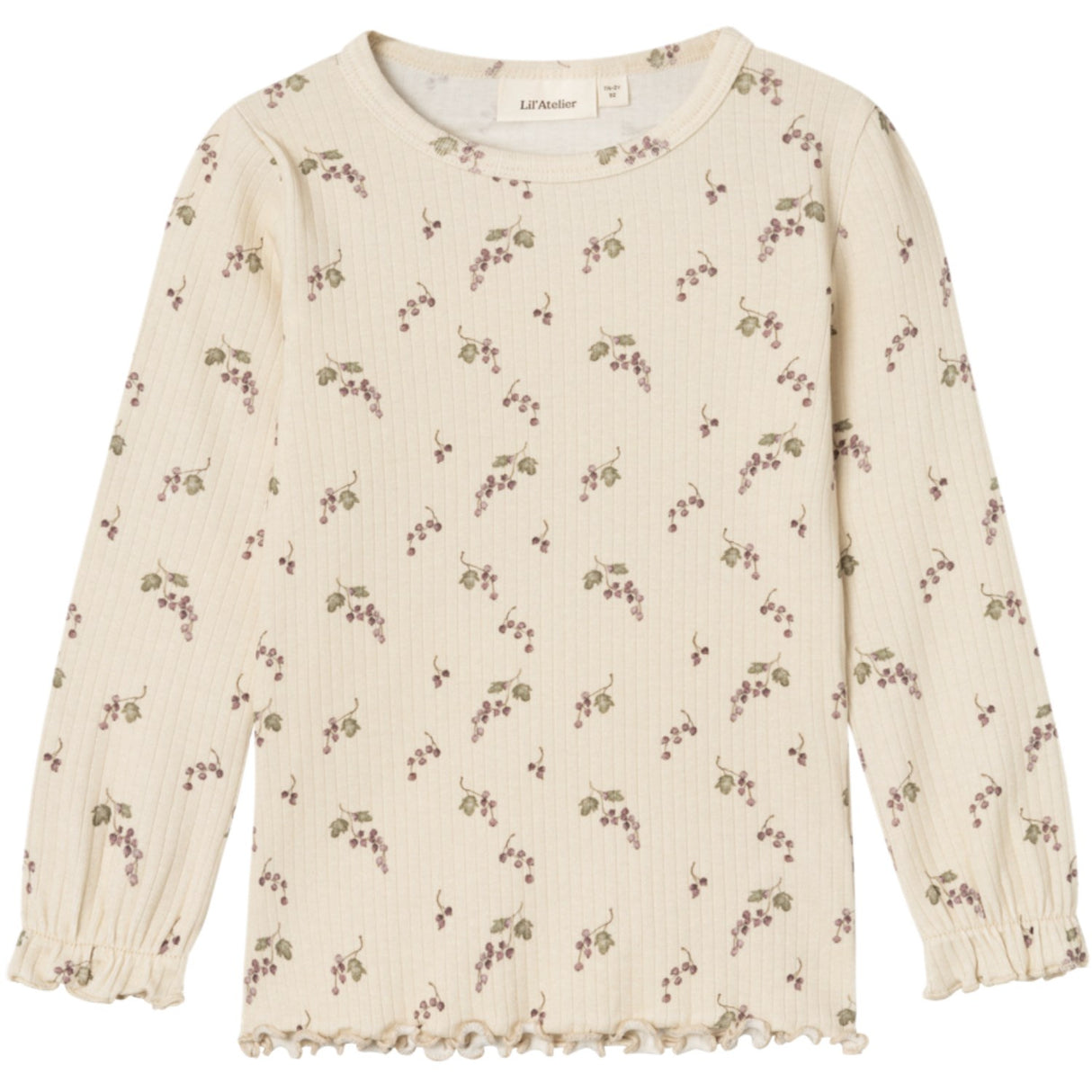 Lil'Atelier Birch Berries Gio Bim Slim Blouse