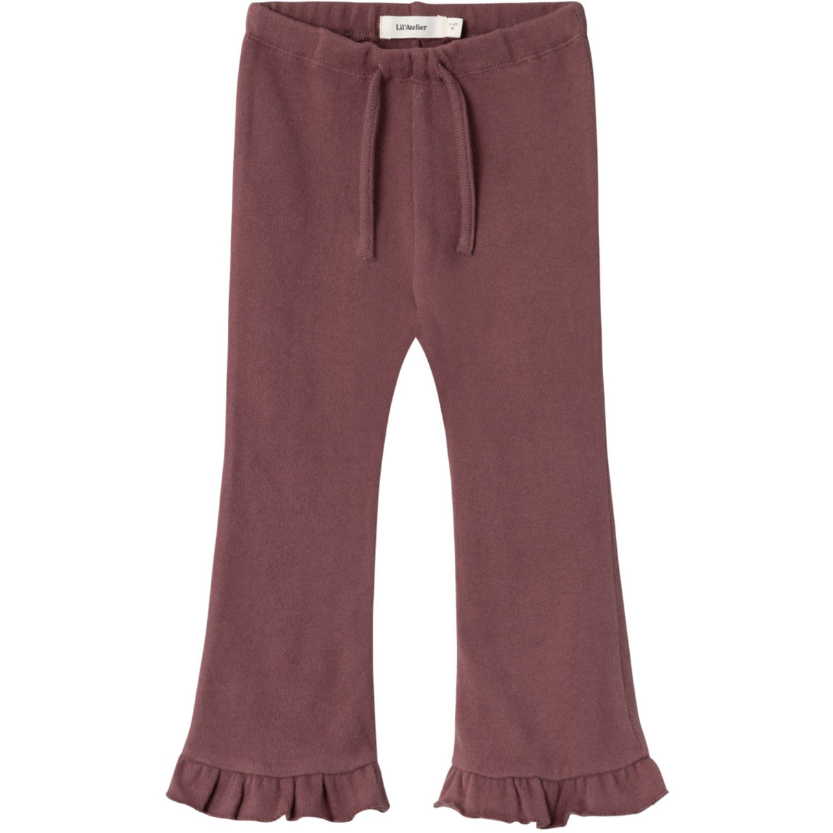 Lil'Atelier Rose Brown Thoro Har Bootcut Pants