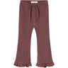 Lil'Atelier Rose Brown Thoro Har Bootcut Pants